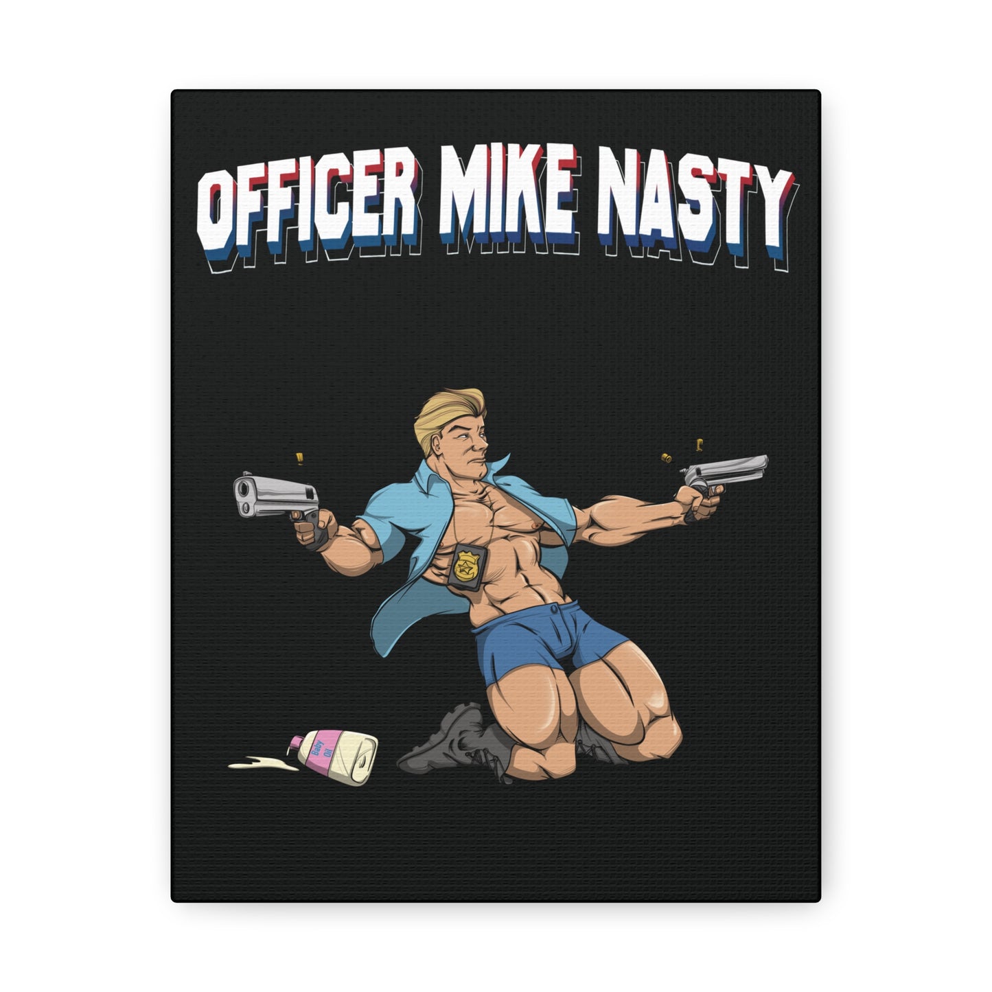 Officer Mike Nasty Portrait