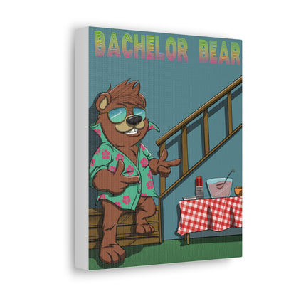 Bachelor Bear Backsplash Portrait